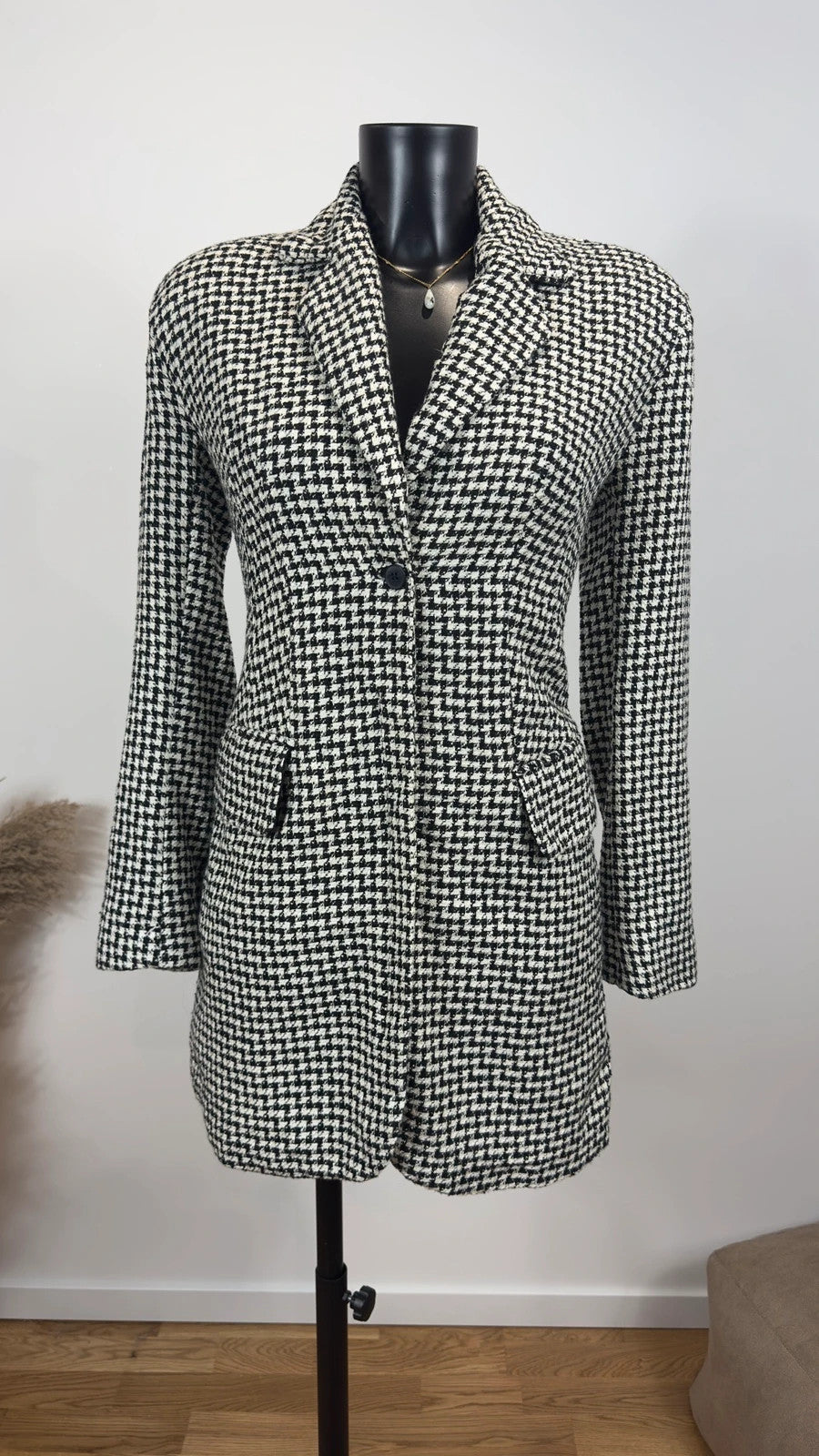 Robe tweed dos nu Zara taille S