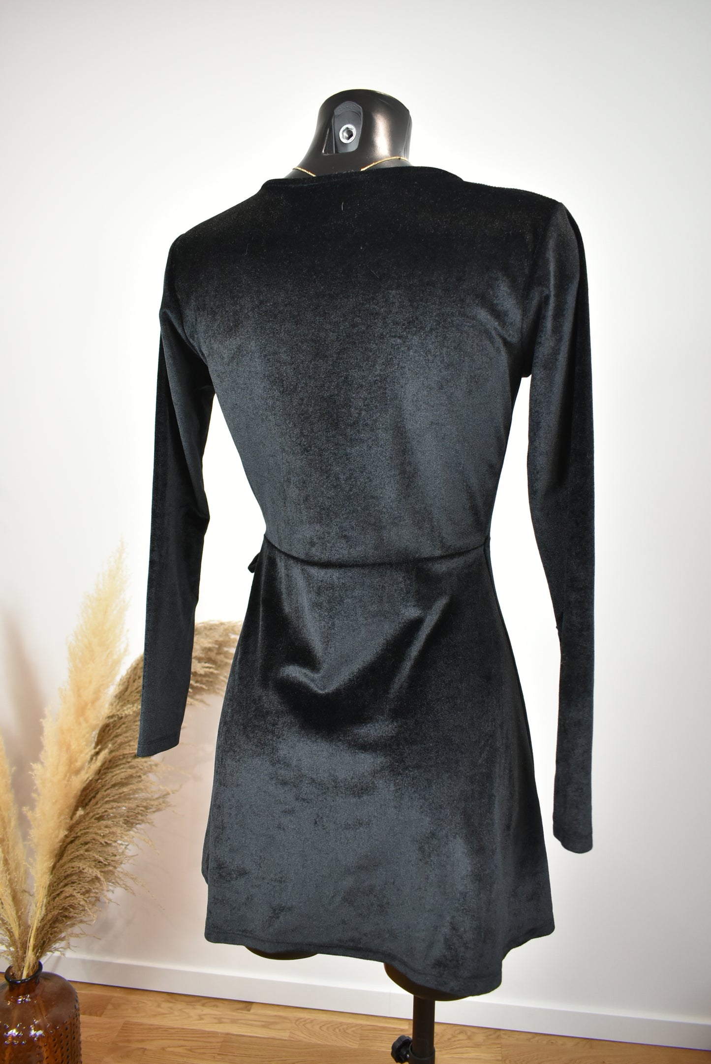 Robe velours noire